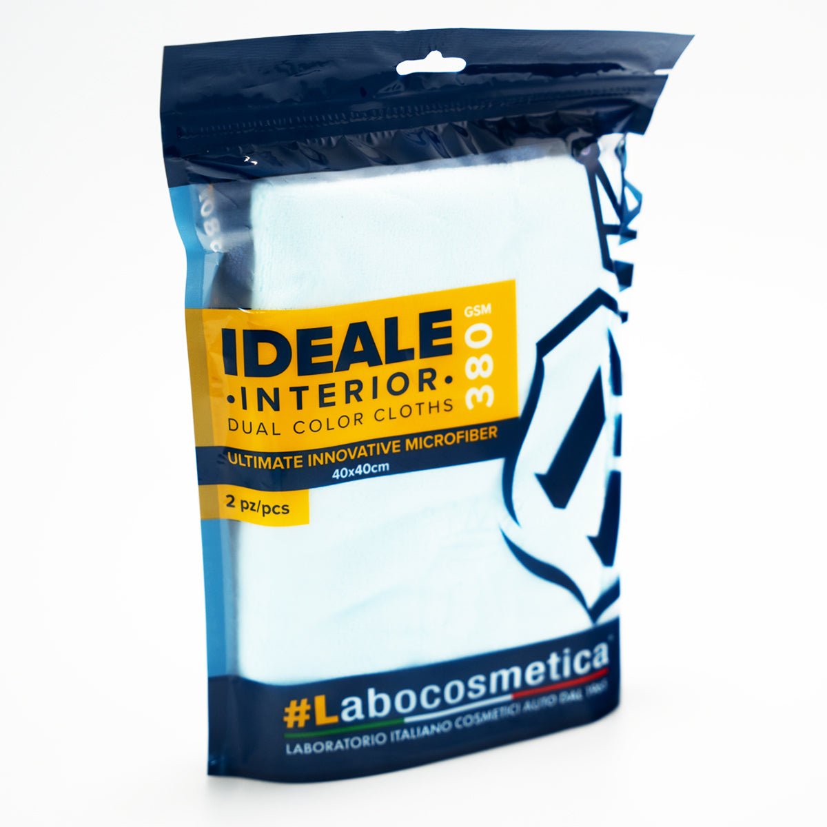 Labocosmetica Ideale Interior - Mikrofasertuch 40x40cm 380GSM 2-Pack